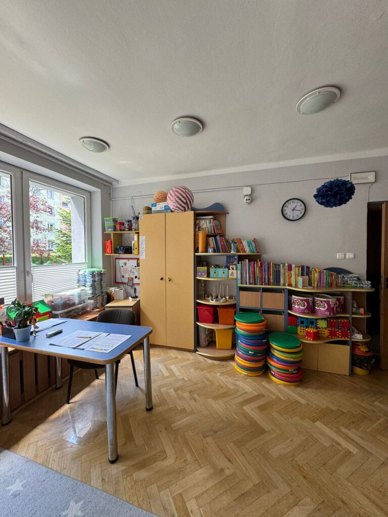 Sala zabaw przeznaczona dla grupy nr 4