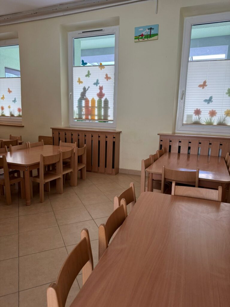 Jadalnia przeznaczona dla grupy nr 3